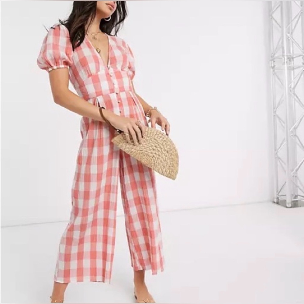ASOS  Checkered Jumpsuit - Picture 2 of 13